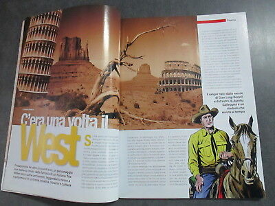 1/2 Minuto Magazine- Copertina Tex - C'era Una Volta Il West