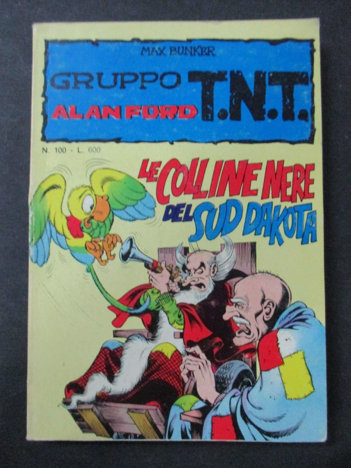 Alan Ford Gruppo T.n.t. 1/100 - Ed. Corno 1973 - Sequenza - 7 Numeri - Magnus