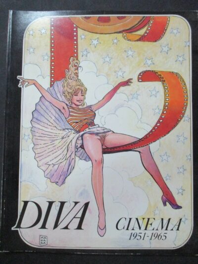 Diva Cinema 1951-1965 - Milo Manara - Marilyn Monroe - Ed. Glittering 1989