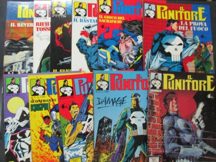 Il Punitore 1/50 - Star Comics 1989 - Serie Completa Nuova In Blister Originale