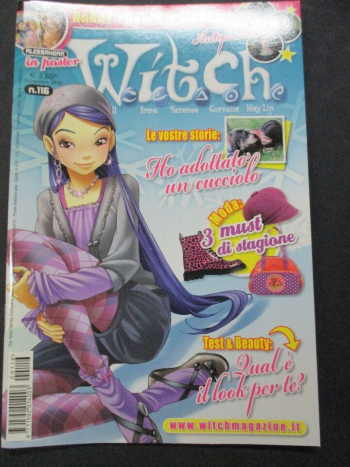 Witch N° 116 Novembre 2010 - Walt Disney Company Italia