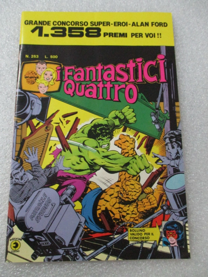 Fantastici Quattro N° 253 - Ed. Corno 1980