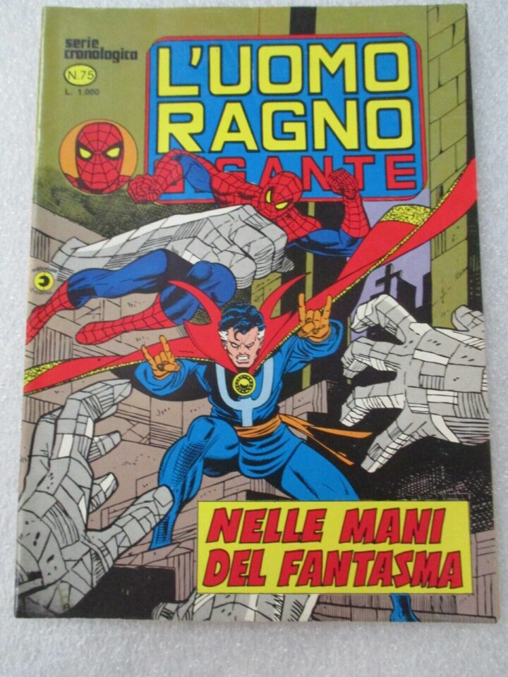 L'uomo Ragno Gigante N° 75 - Ed. Corno 1982