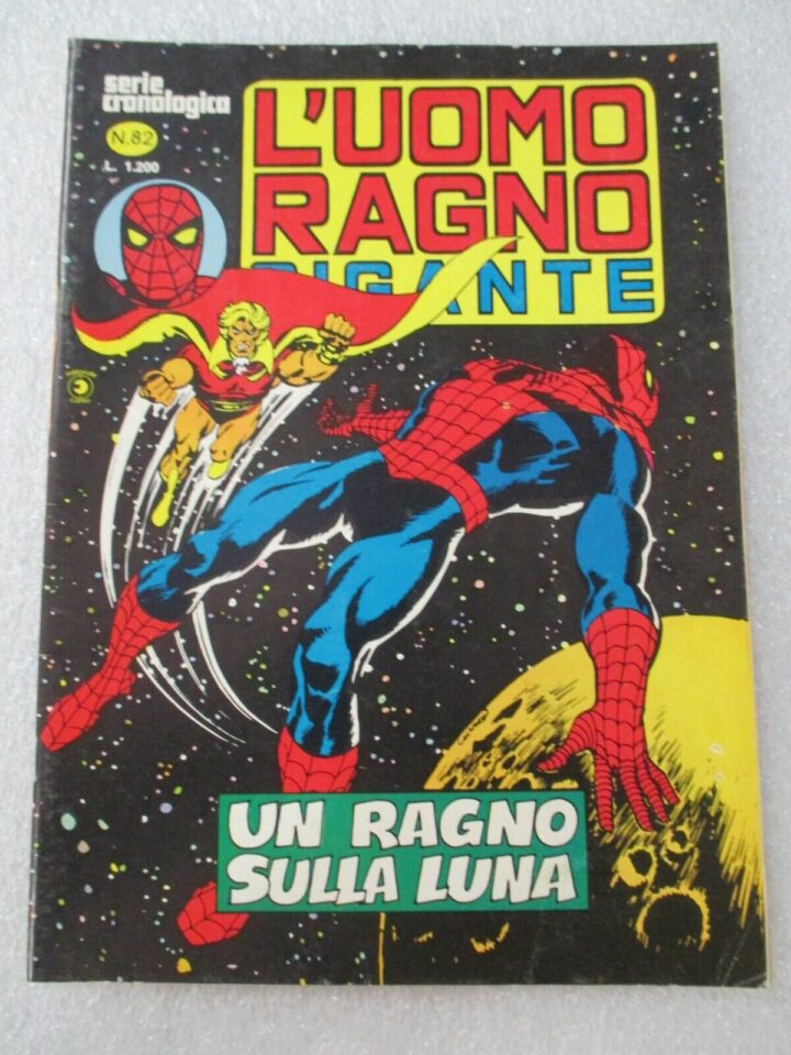 L'uomo Ragno Gigante N° 82 - Ed. Corno 1983