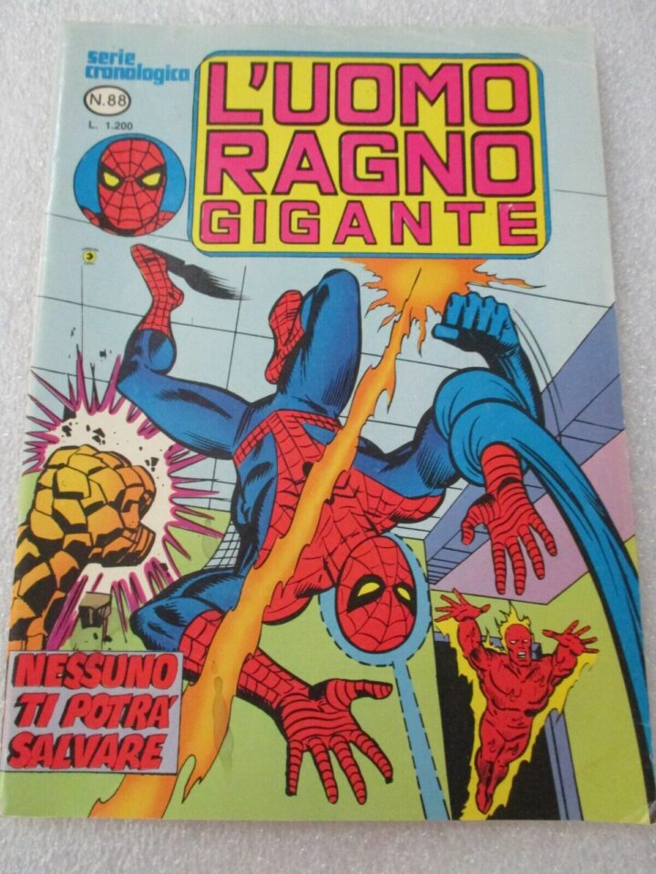L'uomo Ragno Gigante N° 88 - Ed. Corno 1983