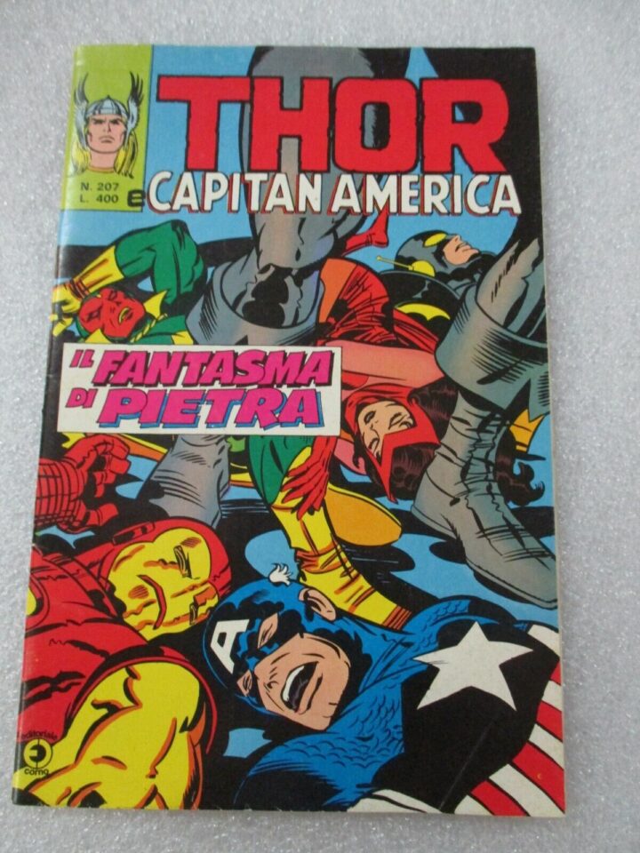 Thor E Capitan America N° 207 - Ed. Corno 1979