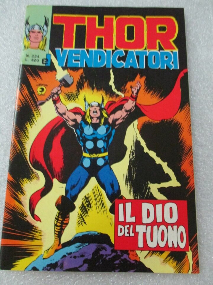 Thor E I Vendicatori N° 224 - Ed. Corno 1979