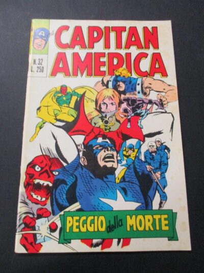 Capitan America N° 32 - Ed. Corno 1974