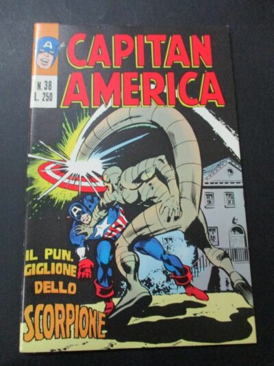 Capitan America N° 38 - Ed. Corno 1974