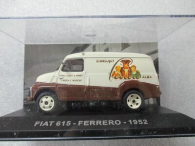Fiat 615 - Ferrero - 1952 - Modellino In Metallo Scala 1:43