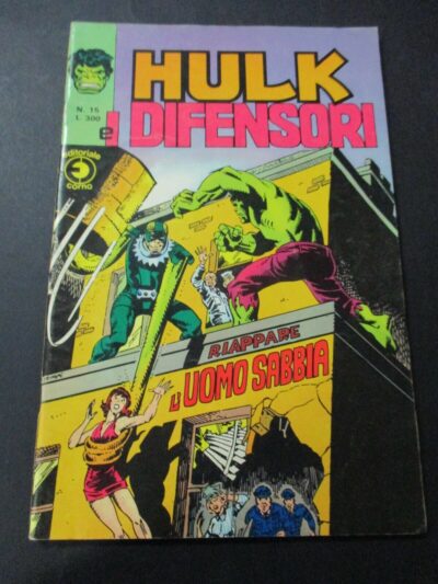 Hulk E I Difensori N° 15 - Ed. Corno 1975
