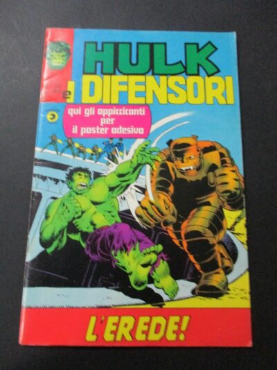 Hulk E I Difensori N° 26 - Ed. Corno 1976