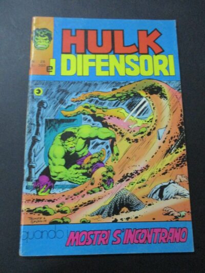 Hulk E I Difensori N° 28 - Ed. Corno 1976