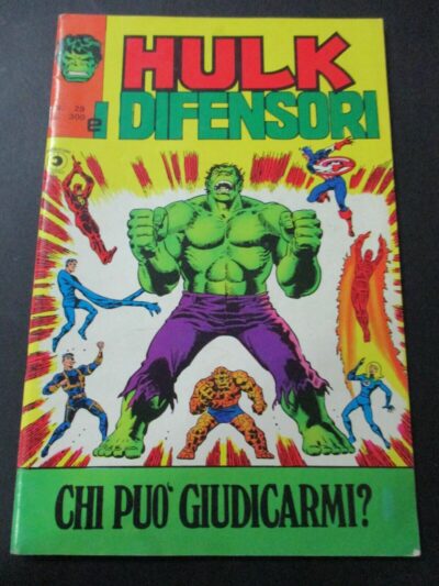 Hulk E I Difensori N° 29 - Ed. Corno 1976