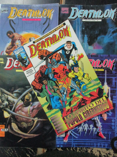 Deathlok 1/4 + Speciale - Play Press 1991 - Serie Completa