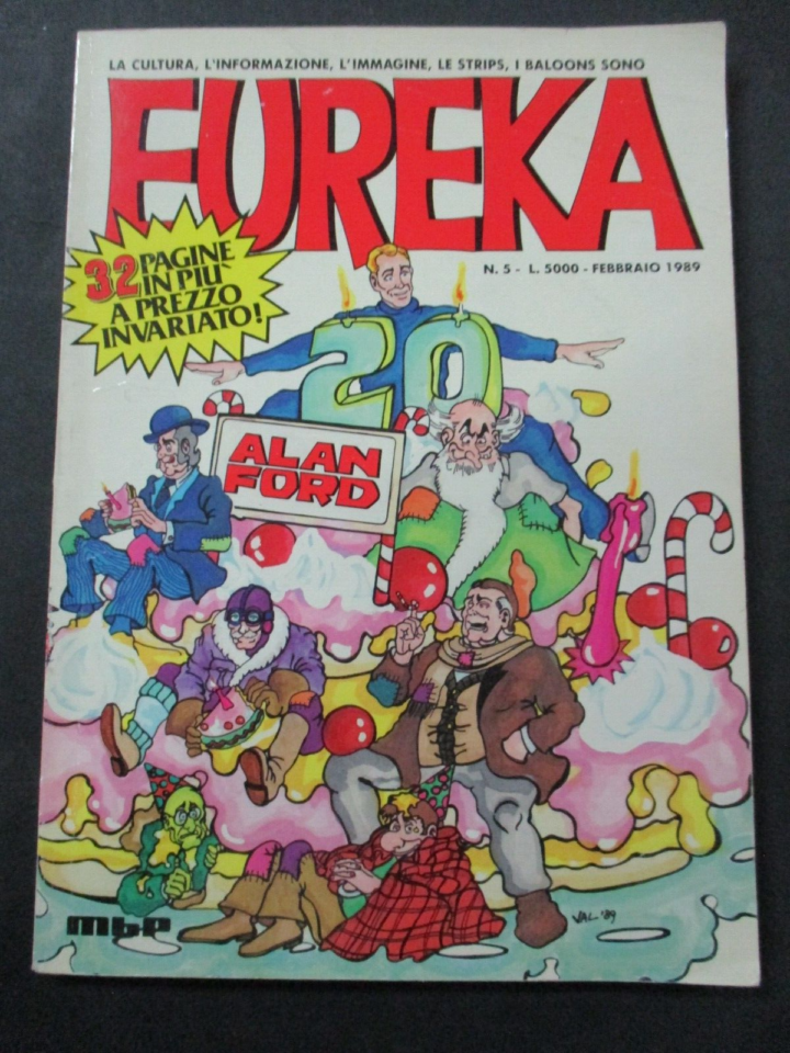 Eureka N° 5/1989 - Mbp - Alan Ford