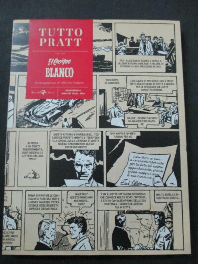 Tutto Pratt N° 40 - El Cacique Blanco - Hugo Pratt - Cartonato