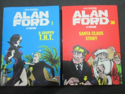 Alan Ford A Colori 1/30 + Figurine - Ed. Mondadori - Magnus & Bunker - Sequenza