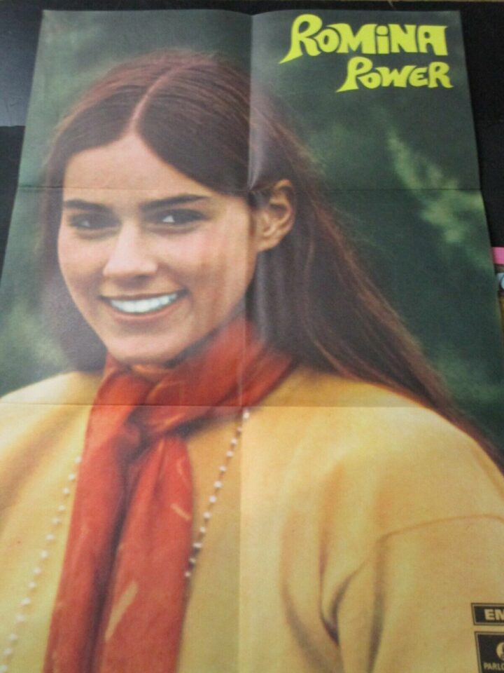 Romina Power - Acqua Di Mare - 45 Giri Cover Apribile + Poster - Emi 1969