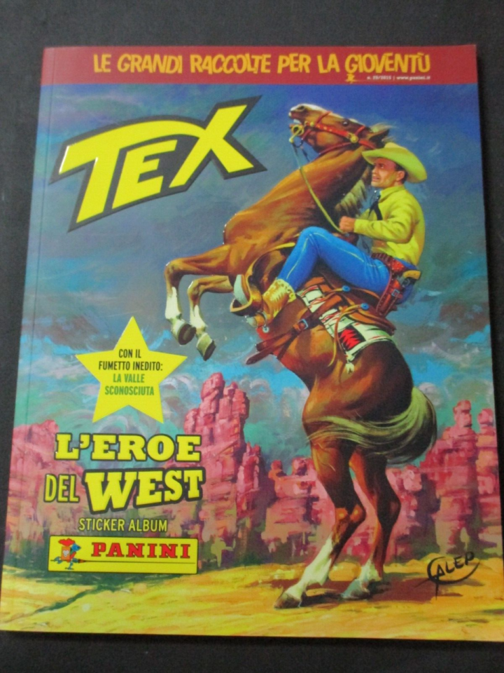 Tex L'eroe Del West - Album Panini Con 33 Figurine E Tutte Le 36 Cards
