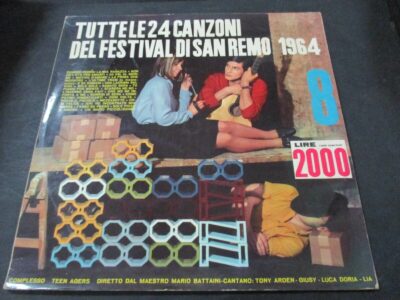 Aa.vv. - Tutte Le 24 Canzoni Del Festival Di Sanremo 1964 - Lp Texas 1964