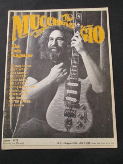 Il Mucchio Selvaggio N° 31 Anno 1980 - Jerry Garcia Grateful Dead