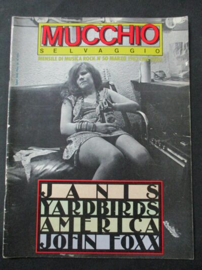 Il Mucchio Selvaggio N° 50 Anno 1982 - Janis Joplin