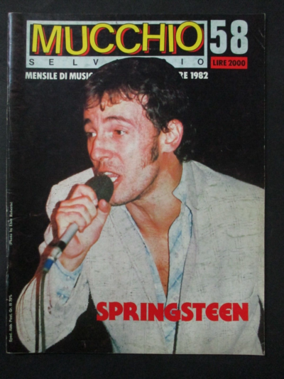 Il Mucchio Selvaggio N° 58 Anno 1982 - Bruce Springsteen