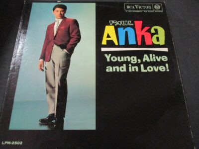Paul Anka - Young, Alive And In Love! - Lp Rca 1962