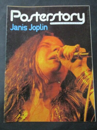 Posterstory N° 2 Anno 1980 - Janis Joplin