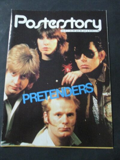 Posterstory N° 7 Anno 1981 - Pretenders