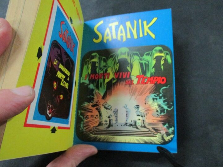 Satanik Raccolta N° 10 Contiene Il Rarissimo N° 209 - Ed. Corno 1974