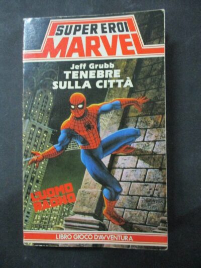 Super Eroi Marvel L'uomo Ragno Tenebre Sulla Citta' - Libro Gioco - Garden 1988