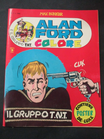 Alan Ford Colore N° 1 + Poster - Ed. Corno 1979