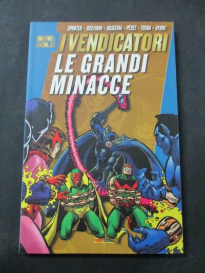 I Vendicatori Le Grandi Minacce - Marvel Gold - Panini Comics