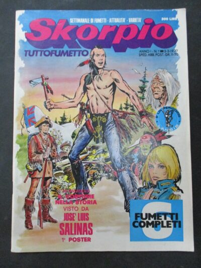 Skorpio Anno 1 N° 1 - Ed. Eura 1977