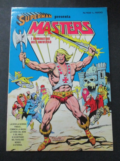 Superman Presenta Masters I Dominatori Dell'universo N° 102 - Ed. Cenisio 1984