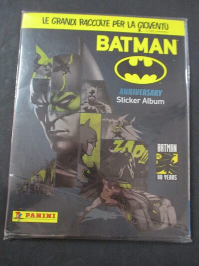 Batman Anniversary - Album Figurine Panini Completo Con Figurine Da Attaccare