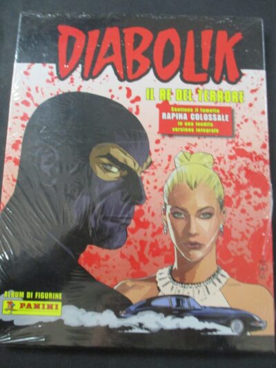Diabolik Starter Pack - Album Figurine Panini Cartonato - Sigillato