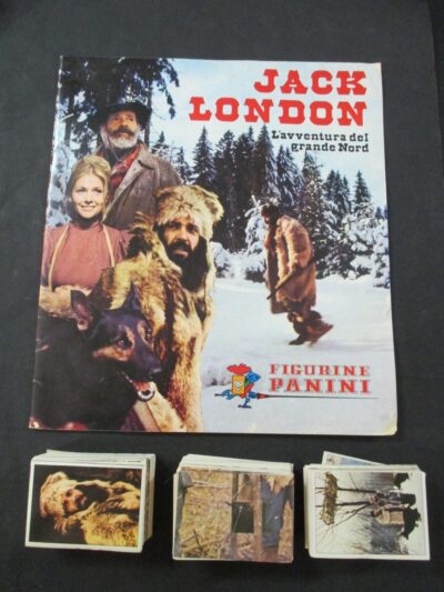 Jack London L'avventura Del Grande Nord - Album Figurine Panini 1975 Completo