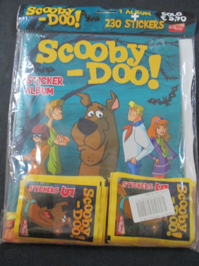 Scooby-doo! Album Edibas Completo Con Figurine Da Attaccare