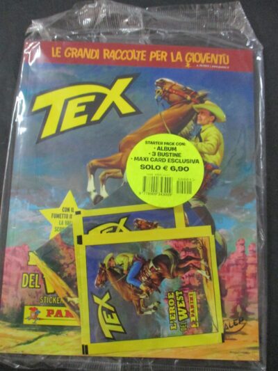 Tex Starter Pack - Album Figurine Panini - Sigillato