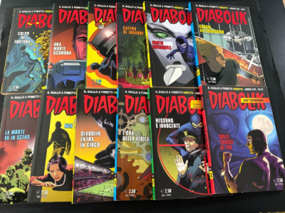 Diabolik Anno Lvi 2017 1/12 - Annata Completa