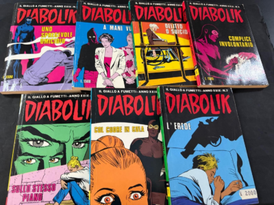 Diabolik Anno Xxix 1990 1/7 - Annata Completa