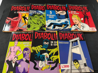 Diabolik Anno Xxxi 1992 1/7 - Annata Completa