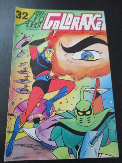 Atlas Ufo Robot Goldrake Presenta Goldrake N° 32 - Ed. Flash 1979