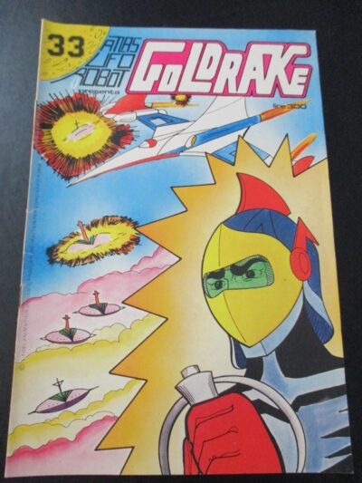 Atlas Ufo Robot Goldrake Presenta Goldrake N° 33 - Ed. Flash 1979