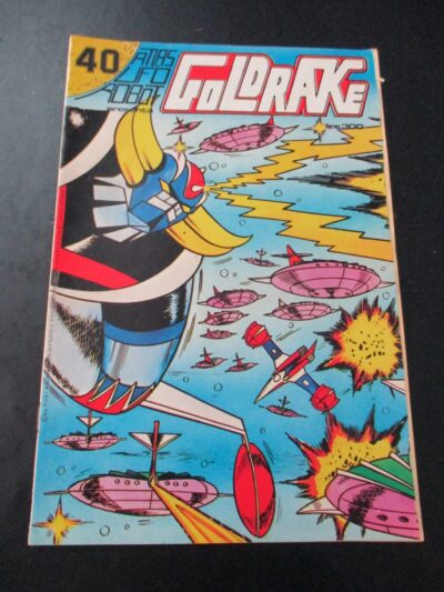 Atlas Ufo Robot Goldrake Presenta Goldrake N° 40 - Ed. Flash 1979