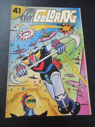 Atlas Ufo Robot Goldrake Presenta Goldrake N° 41 - Ed. Flash 1979