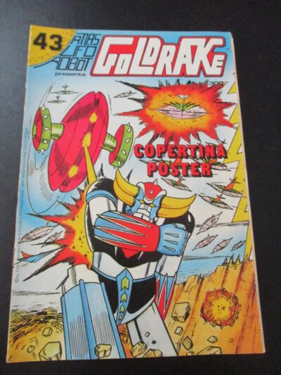Atlas Ufo Robot Goldrake Presenta Goldrake N° 43 - Ed. Flash 1979